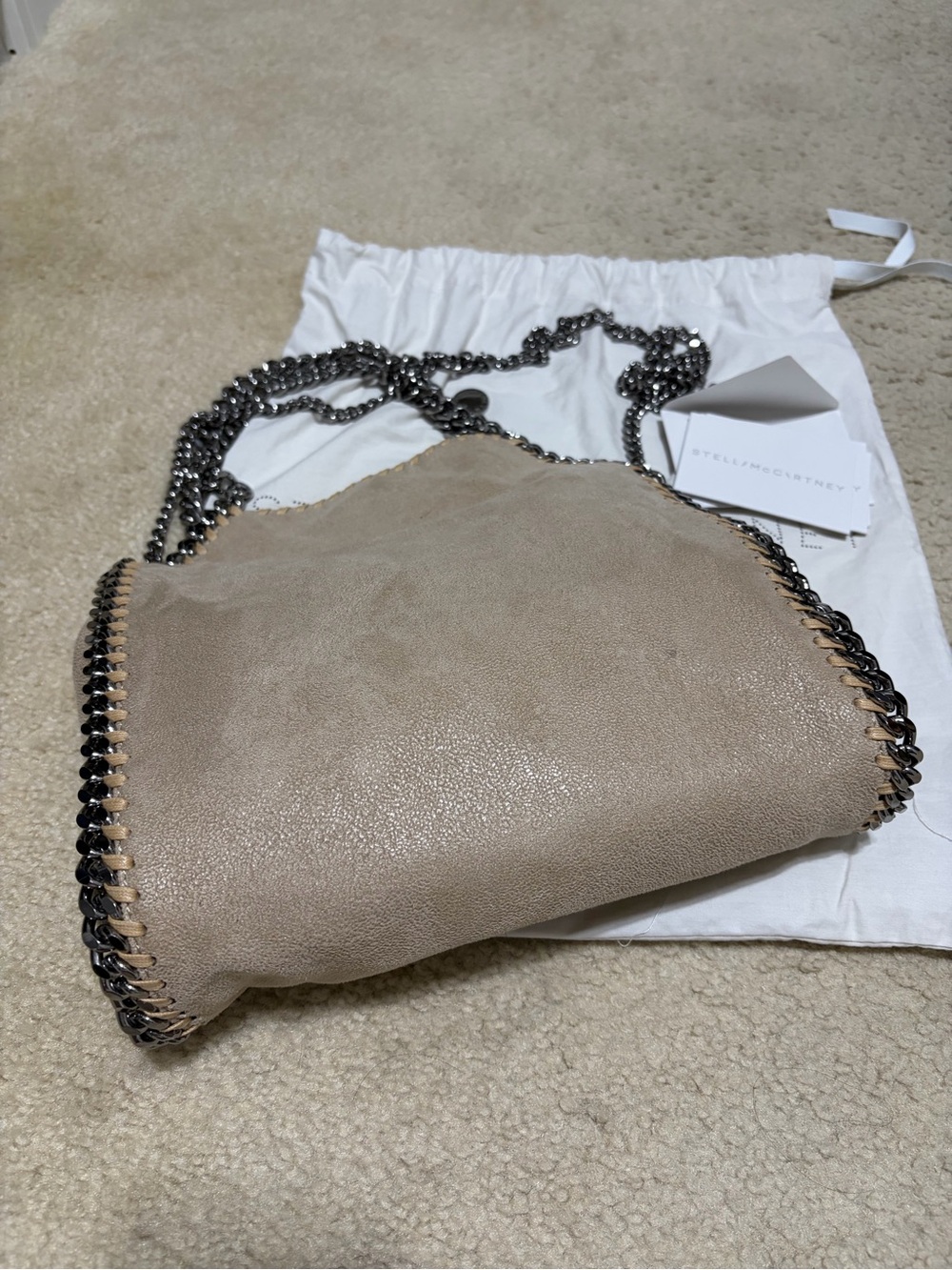 Authentic Stella McCartney Falabella Tiny Tote Shoulder Bag